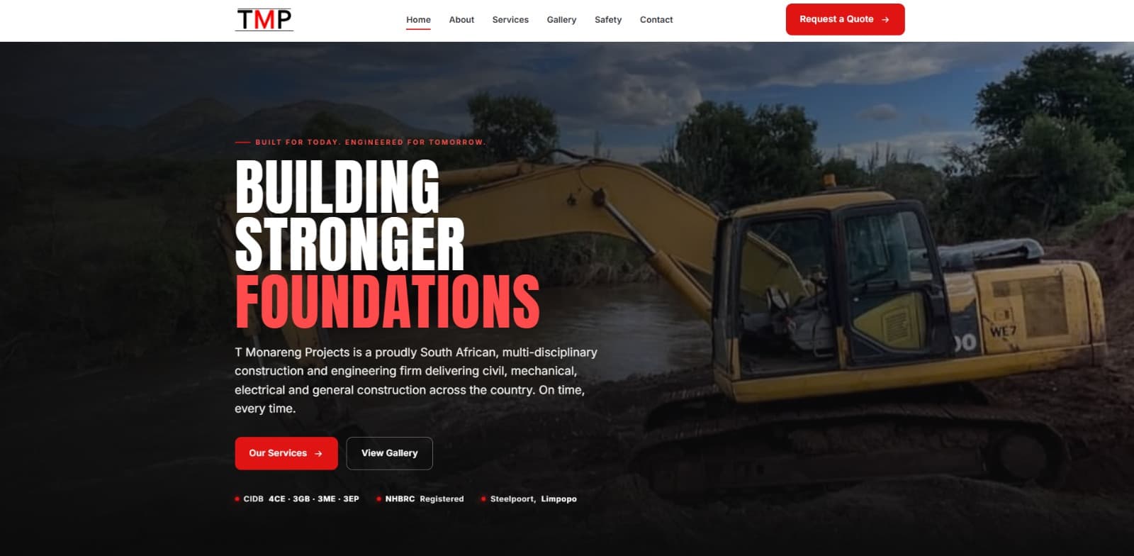 TMP Civils website
